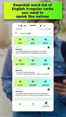English Irregular Verbs screenshot3