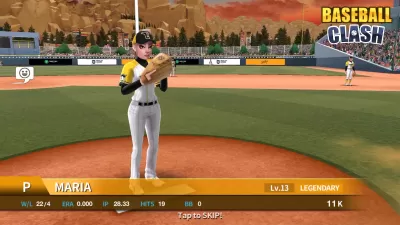 Baseball Clash: Real-time game screenshot1