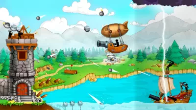 The Catapult: Stickman Pirates screenshot1