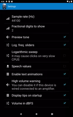 Frequency Sound Generator screenshot3