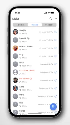 Right Dialer screenshot1