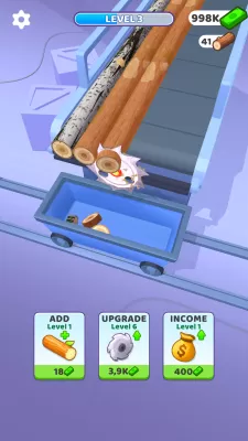 Idle Cutter: Wood Slice screenshot1