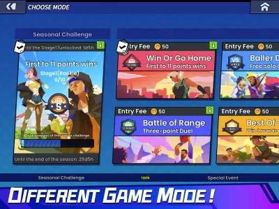 Basketball Duel:Online 1V1 screenshot1