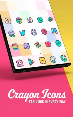 Crayon Icon Pack screenshot1