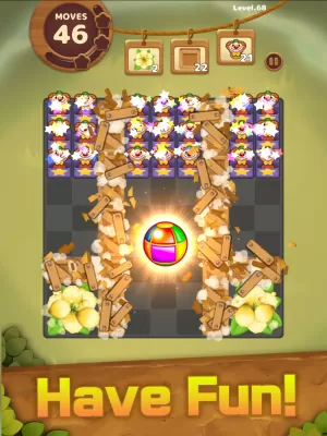 Candy Friends Forest : Match-3 screenshot1