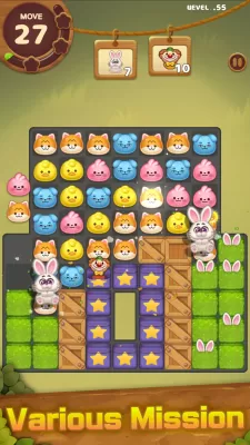 Candy Friends Forest : Match-3 screenshot3