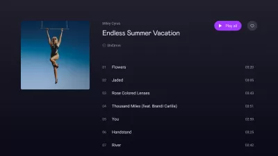 Deezer for Android TV screenshot2