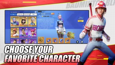 Badminton Blitz - PVP online screenshot1