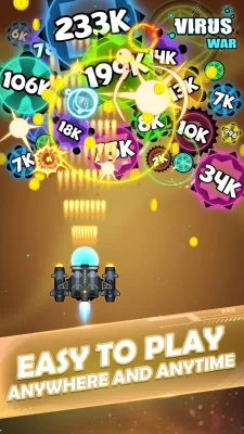 Virus War - Space Shooting screenshot2
