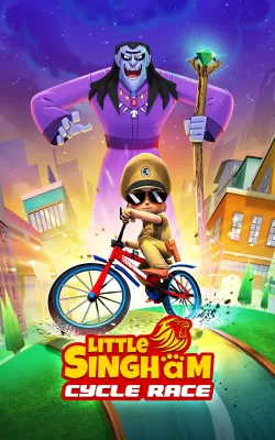 Little Singham BMX Racing screenshot1