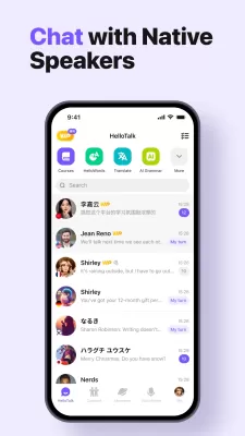 HelloTalk screenshot1