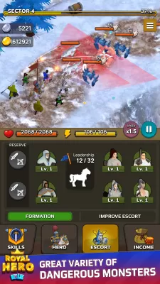 Idle Royal Hero screenshot1