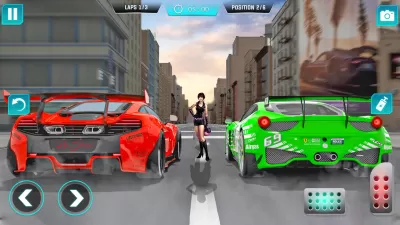 Speed Car racing Simulator 3D screenshot1