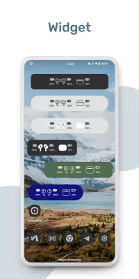 MaterialPods: AirPods battery screenshot2
