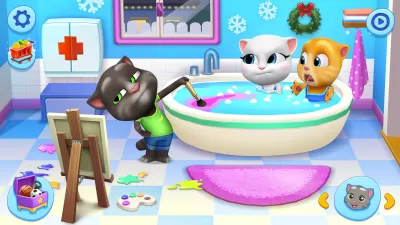 My Talking Tom Friends screenshot3