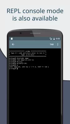 Cxxdroid screenshot1