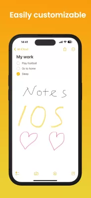 Note OS 17 - Phone 16 Notes screenshot2