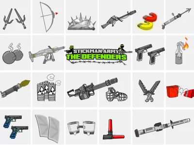 Stickman Army : The Defenders screenshot2