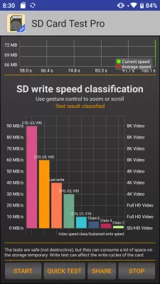 SD Card Test Pro screenshot1