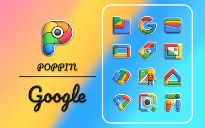 Poppin icon pack screenshot1