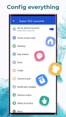 Super S22 Launcher screenshot3