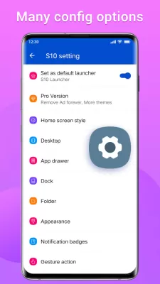 Super S10 Launcher, Galaxy S10 screenshot1