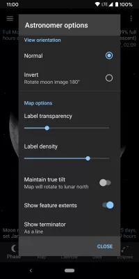 Lunescope Pro: Moon Phases+ screenshot1