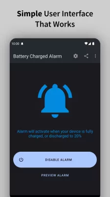 Full Battery Charge Alarm screenshot2