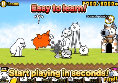 The Battle Cats screenshot2