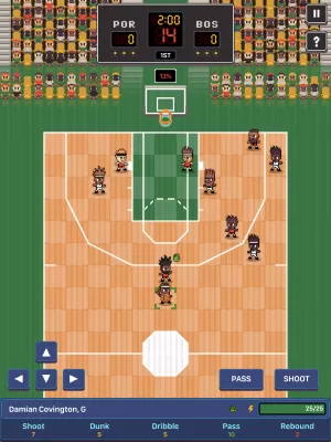 Hoop League Tactics screenshot1