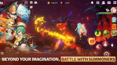 Summoners War: Chronicles screenshot1
