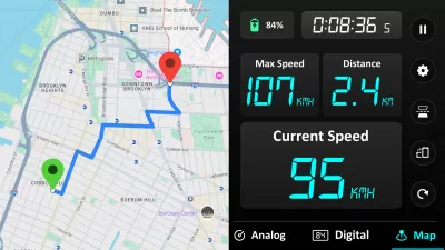 GPS Speedometer screenshot1