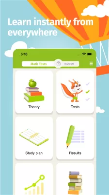 Math Tests: learn mathematics screenshot1
