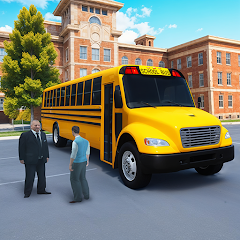 School Bus Simulator Driving MOD APK