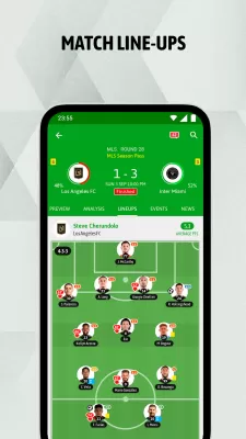 BeSoccer screenshot1
