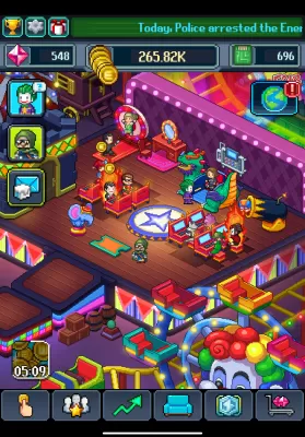 Tap Tap Evil: Idle Cash 8 bit screenshot1