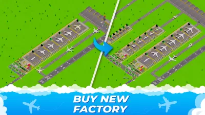 Idle Airplane: Factory Tycoon screenshot2