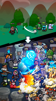 Idle Rumble Heroes screenshot1