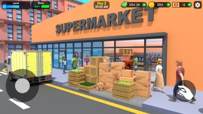Supermarket Tycoon 3D screenshot2