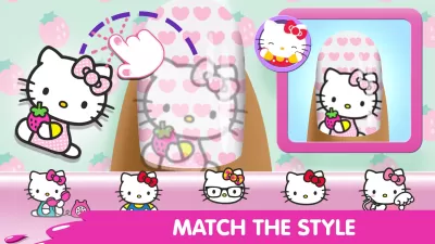Hello Kitty Nail Salon screenshot1