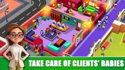 Idle Daycare Tycoon - Rich Me screenshot1