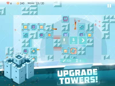 Mini TD 2: Relax Tower Defense screenshot2