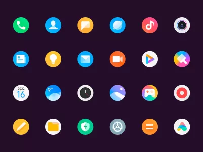 Miui 15 - Icon Pack (Round) screenshot1