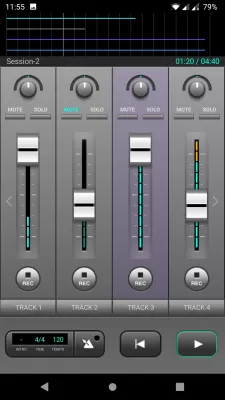 J4T Multitrack Recorder screenshot1