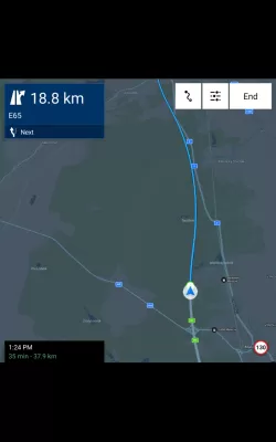 Sygic GPS screenshot2