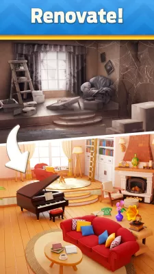 Mergedom: Home Design & Merge screenshot1