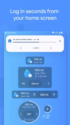 Water Tracker - Water Reminder screenshot1