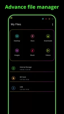 Neon Launcher screenshot2