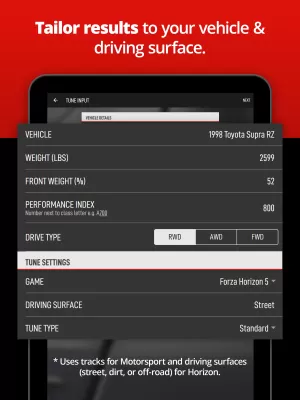 ForzaTune Pro screenshot2