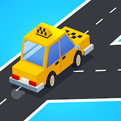 Taxi Run: Traffic Driver MOD APK icon
